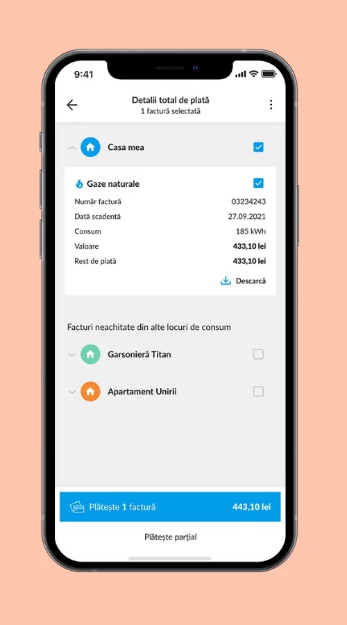 MyEngie screenshot 2