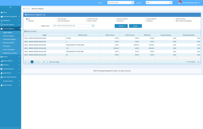 Shipping Management System screenshot 5