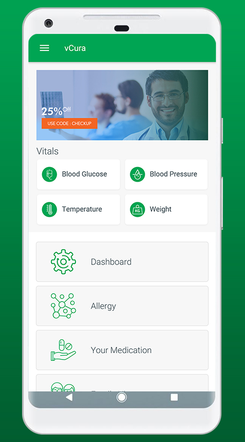 An app that records, monitors & analyzes healthcare information screenshot 3