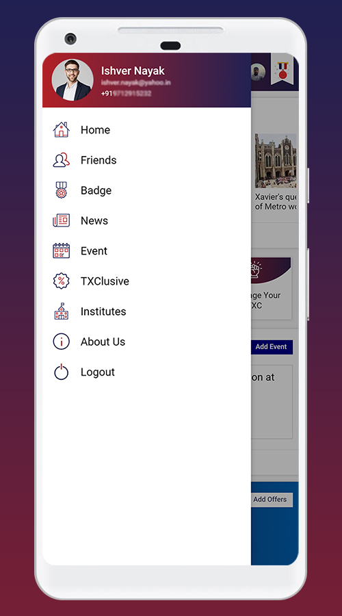 An app to establish, expand and engage your alumni community screenshot 3
