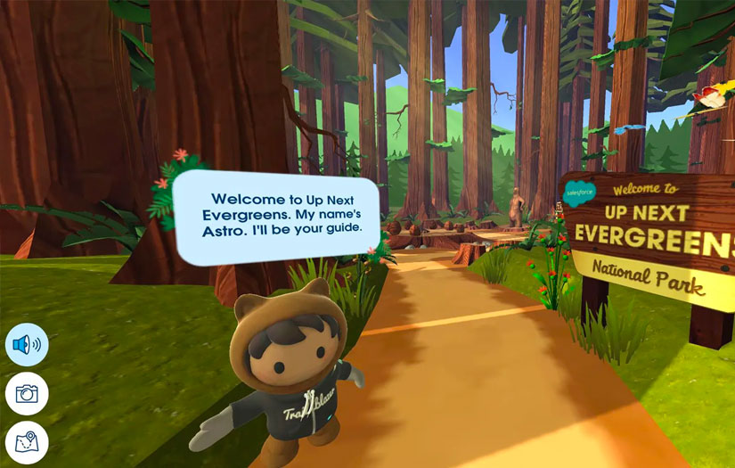 Up Next in Commerce by Salesforce – An Interactive Online Park for Businesses screenshot 1