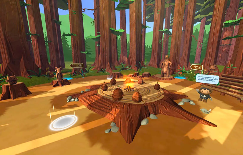 Up Next in Commerce by Salesforce – An Interactive Online Park for Businesses screenshot 2