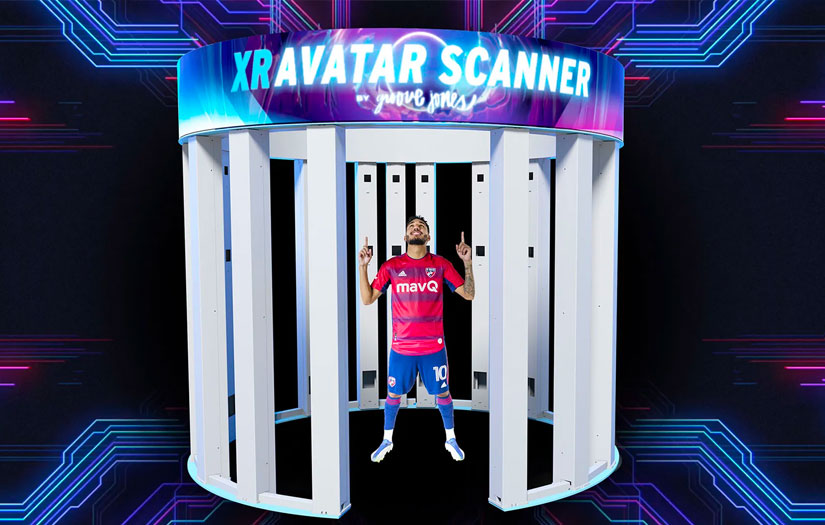 FC Dallas “Get In The Game” XR Avatar 360 3D Volumetric Scanner Fan Experience screenshot 2