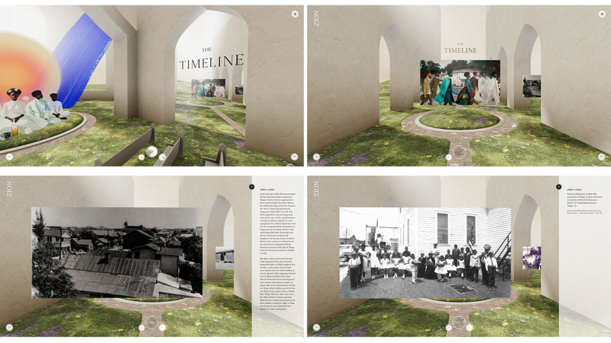 Journey to Revive Zion Cemetery Through Immersive Technology screenshot 1