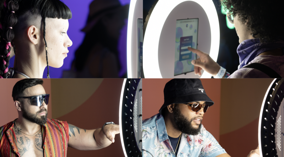 AI-Powered Aura Photo Experience at Coachella for Method screenshot 1