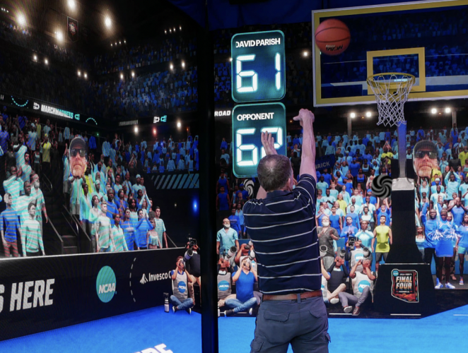 Invesco QQQ Innovation Arena – An Immersive AI-Powered Phygital Fan Experience for the NCAA Final Four Championship screenshot 1