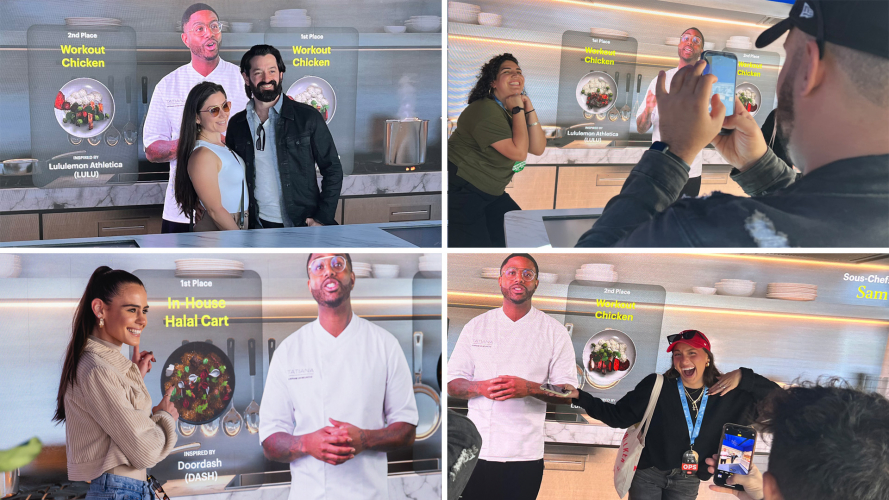 Invesco QQQ’s Recipe for Innovation Kitchen Multiplayer Game at the NYCWFF Staring Chef Kwame Onwuachi screenshot 1