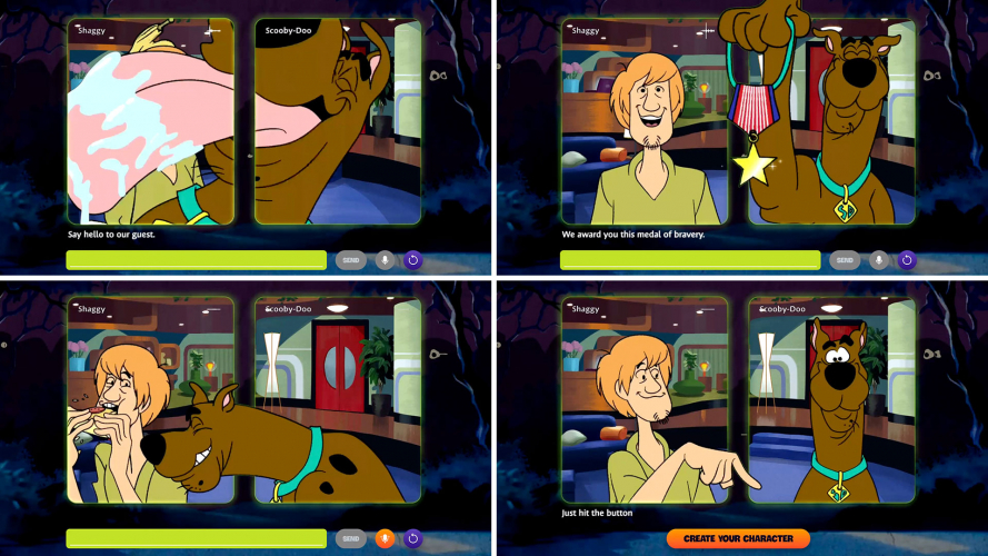 Scooby-Doo Character Studio an Interactive Customized Collectible E-commerce Experience screenshot 1
