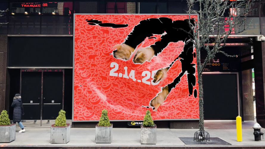 Faux Out of Home Campaign launch for Humane World for Animals  screenshot 1