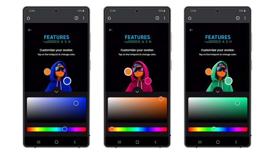 Elevating Training with AR: Top Tech Organization’s New Phone to Life with an Interactive WebAR Experience screenshot 2