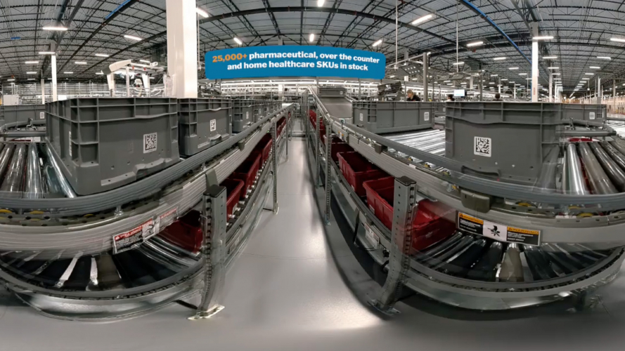 Immersive 360º VR Experience Highlights Healthcare Company’s State-of-the-Art Distribution Technology screenshot 3