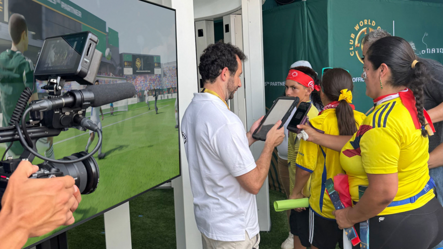 FIFA Club World Cup, “Get in the Game” Volumetric Scanner Fan Experience screenshot 4
