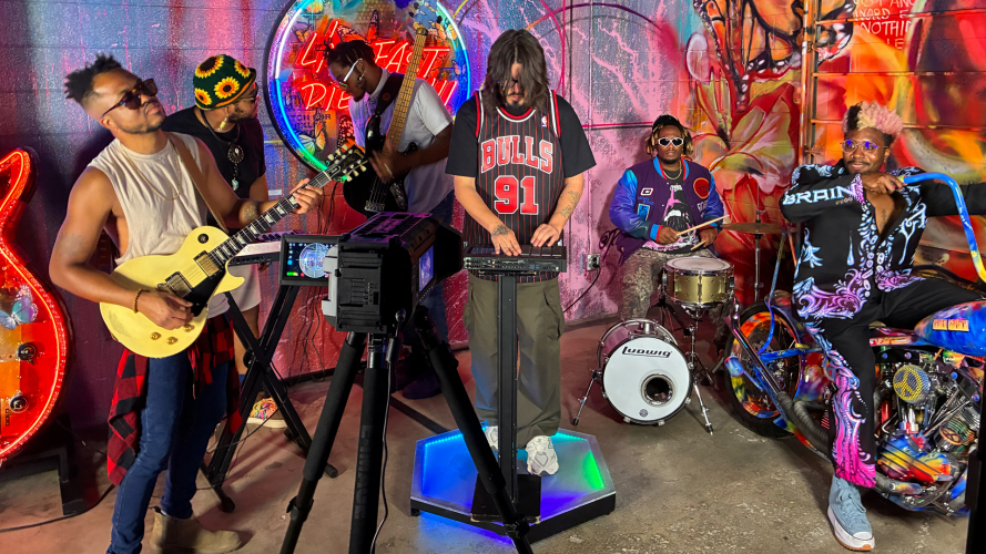 Pioneering “No Brainer” Music Video with Cure For Paranoia – Shot on Blackmagic URSA Cine Immersive for Apple Vision Pro screenshot 2