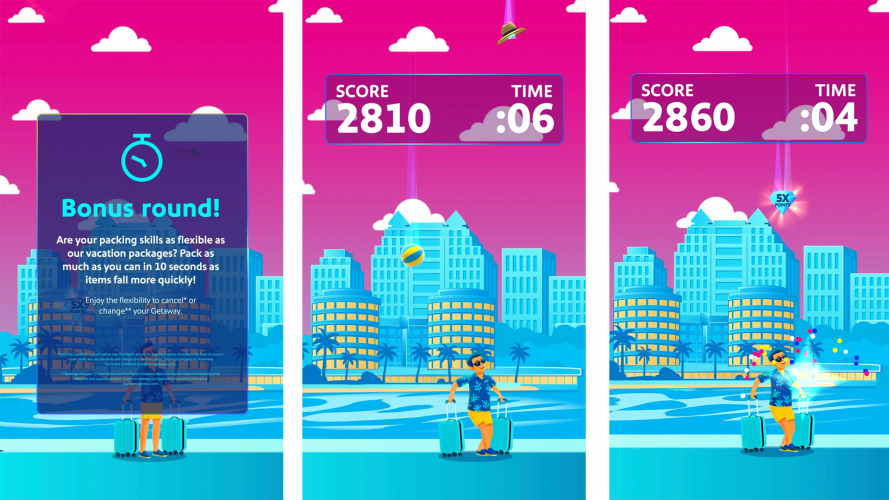 Southwest Airlines Getaway Vacations Activation – Computer Vision Powered Game screenshot 5
