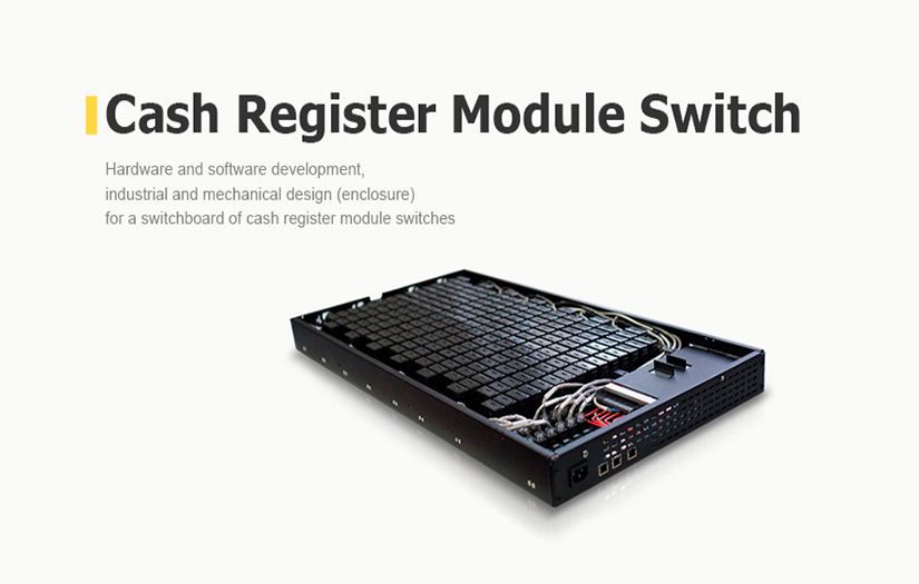 Hardware & software for a cash register switch screenshot 1