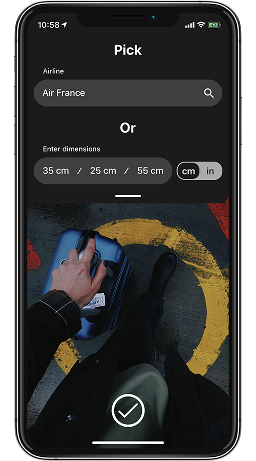 luggage-fit screenshot 1