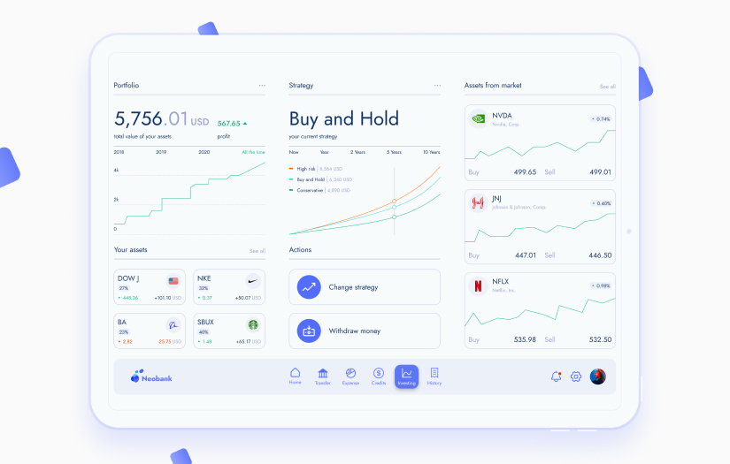 NeoBank screenshot 1