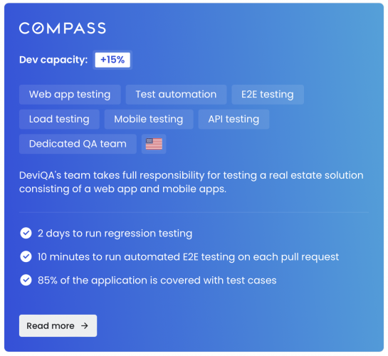 Real estate platform screenshot 1