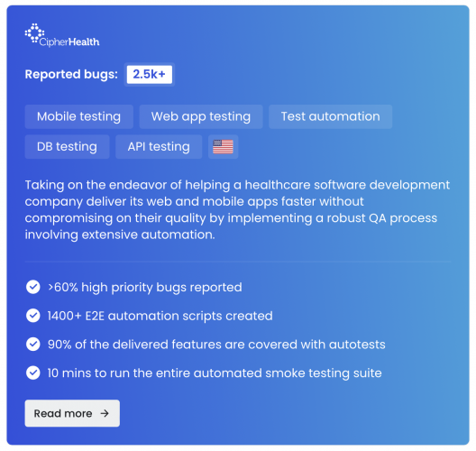 Patient engagement solutions screenshot 1