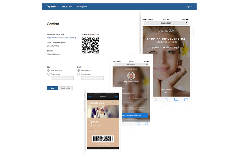 Mobile Marketing Platform screenshot 1
