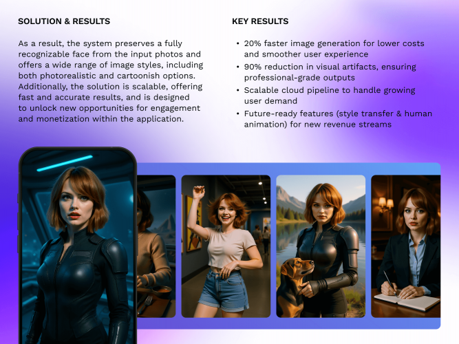 Avatar Maker: AI-Driven Photo Generator screenshot 1