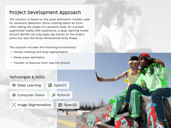 3D Computer Vision Solution for Fashion Retailers & E-Commerce screenshot 3