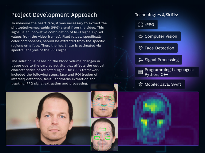 Real-Time Human Vitals Estimation using Selfie Camera screenshot 2