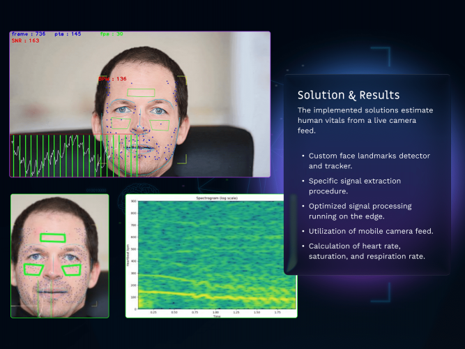Real-Time Human Vitals Estimation using Selfie Camera screenshot 3