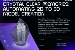 Crystal Clear Memories: Automating 2D to 3D Model Creation