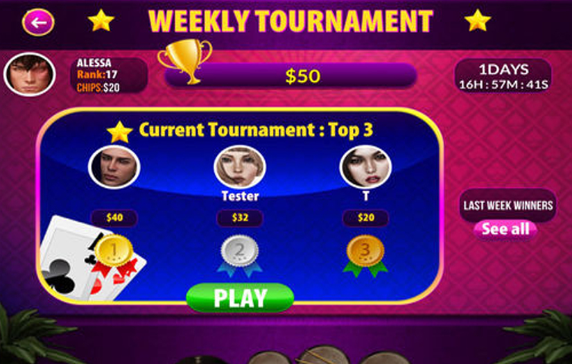 HotShot Poker screenshot 1