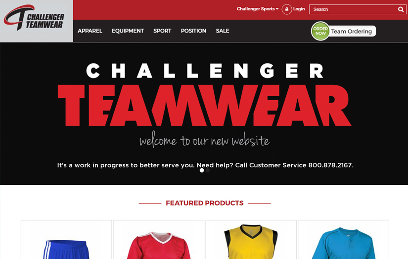 Challenger Teamwear screenshot 1