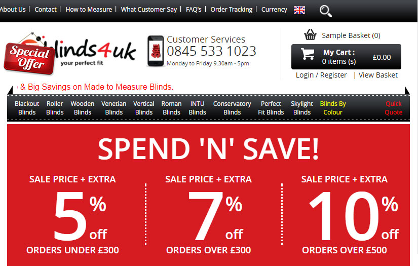 Blinds4UK screenshot 1