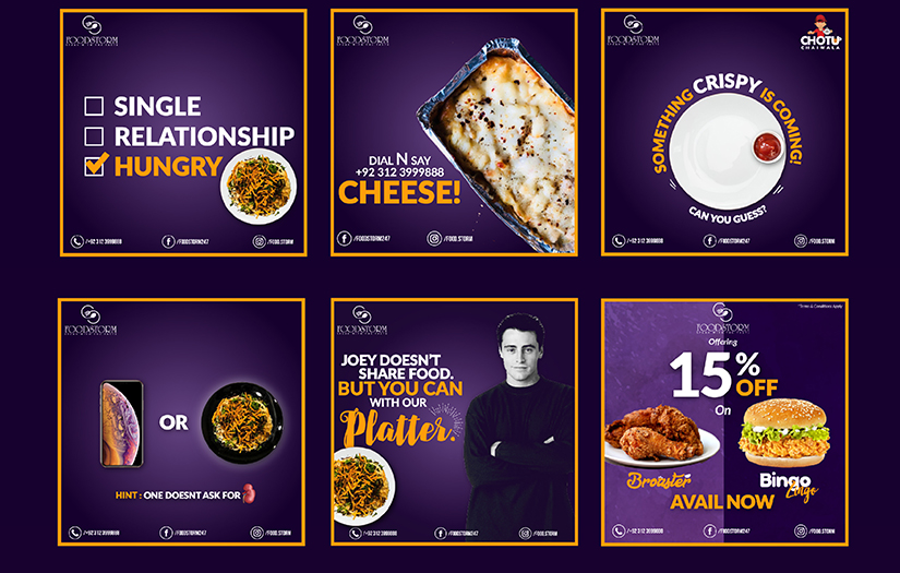 Food Storm - Digital Media Management screenshot 2