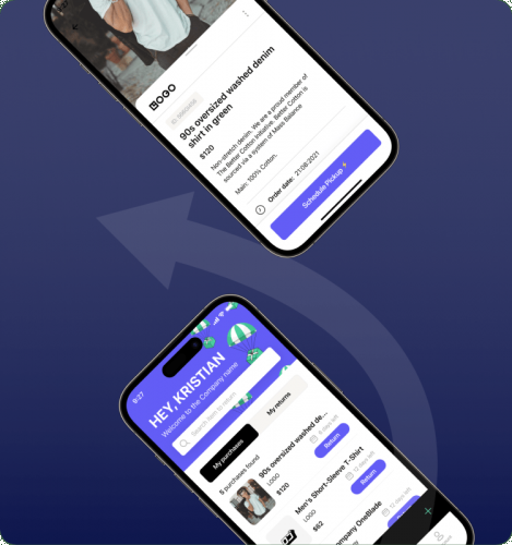 Platform for returning online purchases screenshot 4