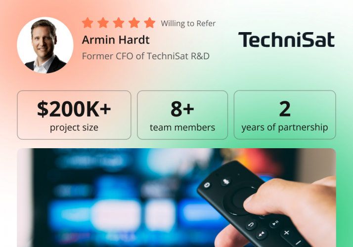 HMI Frontend Modernization for Electronics Company screenshot 1