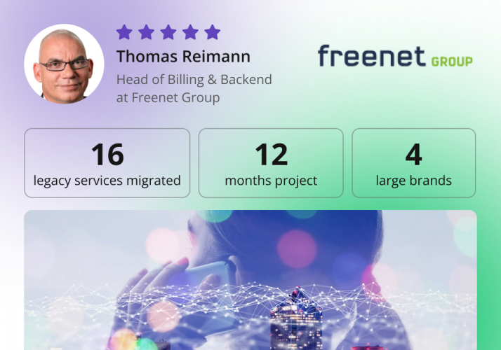 System Modernization for a German Telecom Company screenshot 1