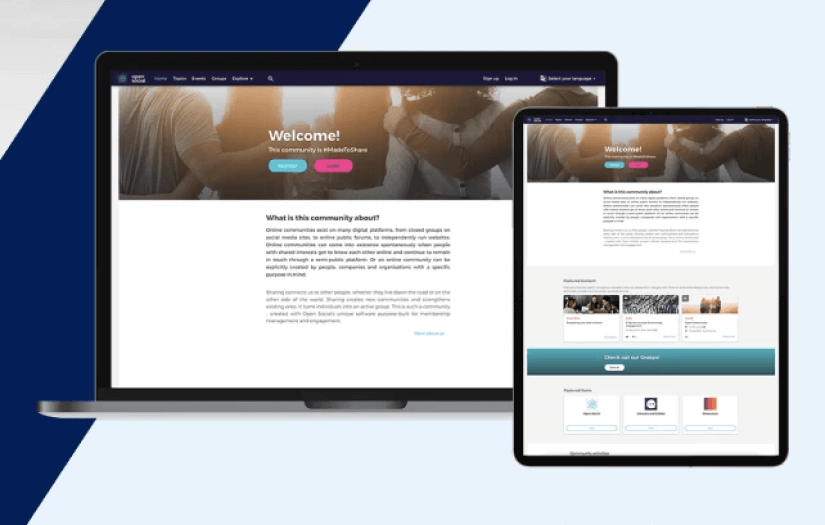 Web development team for a Dutch community SaaS provider screenshot 2