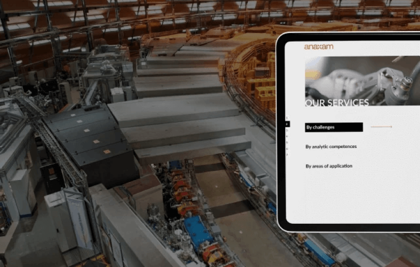 Anaxam: animated website development screenshot 2