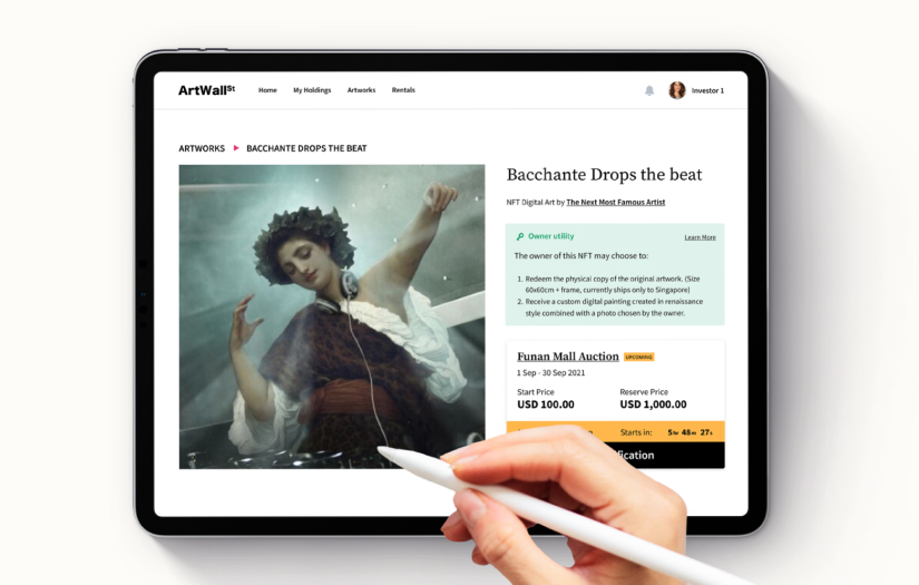 ArtWallStreet - NFT Collectibles Marketplace screenshot 1