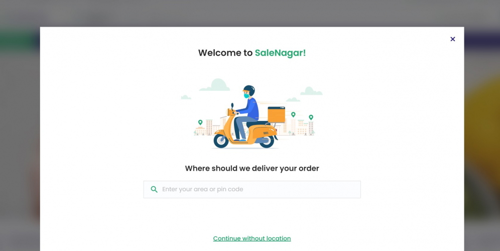 Salenagar Website screenshot 3