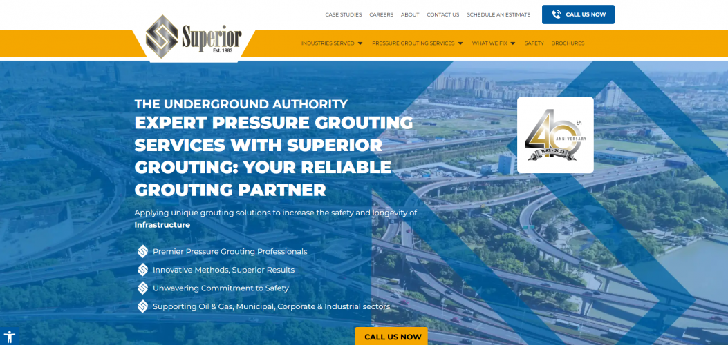 Superior Grouting Services in Houston, TX screenshot 1