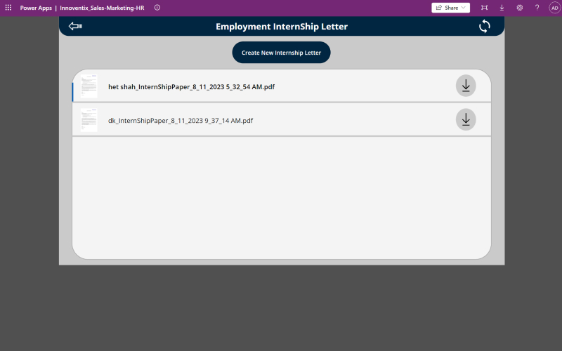 Proposal Automation Application  screenshot 2