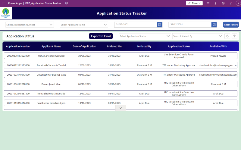 Mahanagar Gas Limited- Franchise Portal  screenshot 4