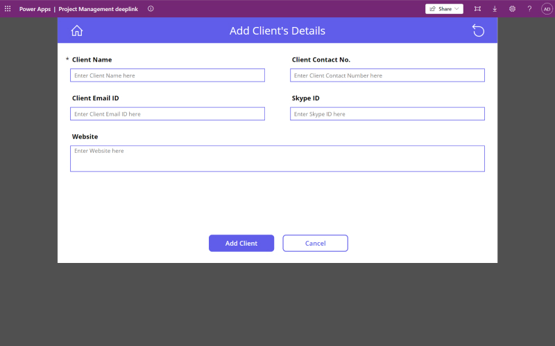 Project Management System screenshot 5