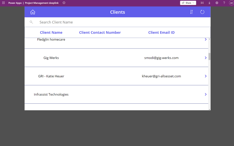Project Management System screenshot 4