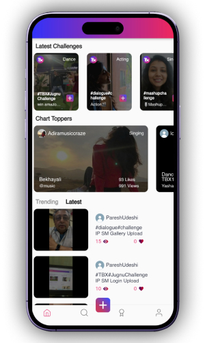 Talent Box: Social Media Application screenshot 1