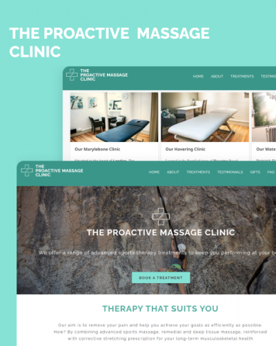 Proactive Massage Clinic London screenshot 1