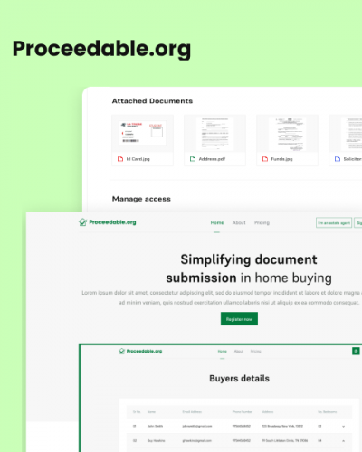 Proceedable screenshot 1