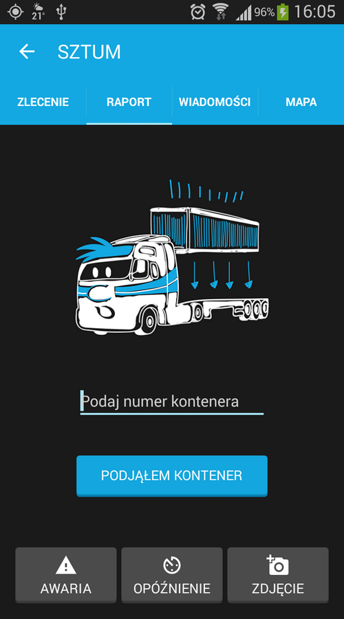 Balticon24 - transport management software screenshot 2