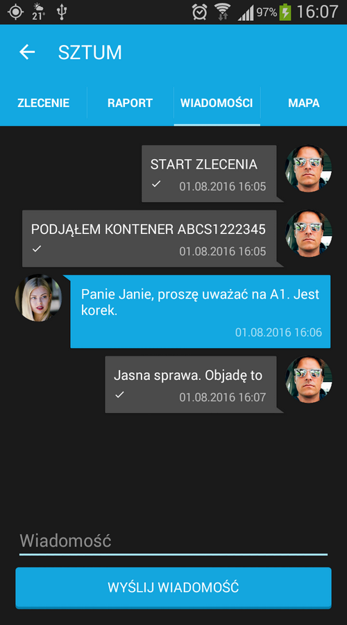 Balticon24 - transport management software screenshot 3